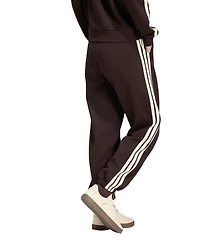 adidas Women's Essentials 3-Stripes Pull On Fleece Loose Pants