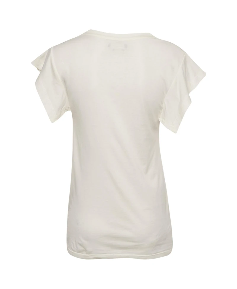 Pre-Owned Isabel Marant Women's Jersey Flounce Sleeve Top