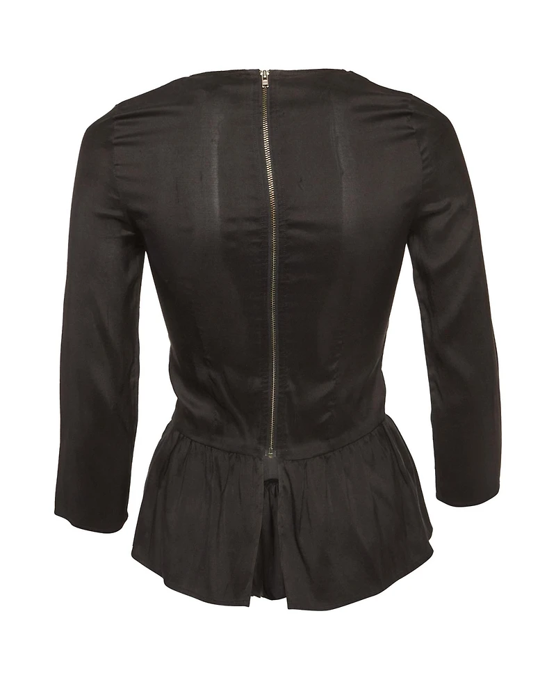 Pre-Owned Isabel Marant Women's Taffeta Pleated Blouse
