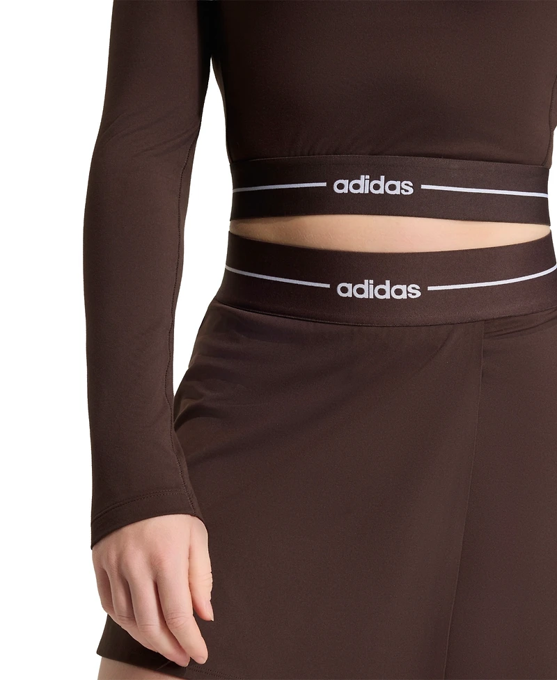 adidas Women's Hyperglam Cropped Training T-Shirt
