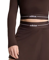 adidas Women's Hyperglam Cropped Training T-Shirt