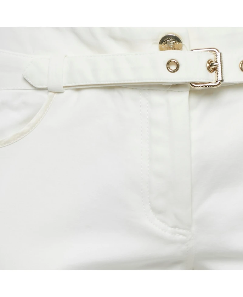 Pre-Owned Roberto Cavalli Women's Cotton Skinny Trousers