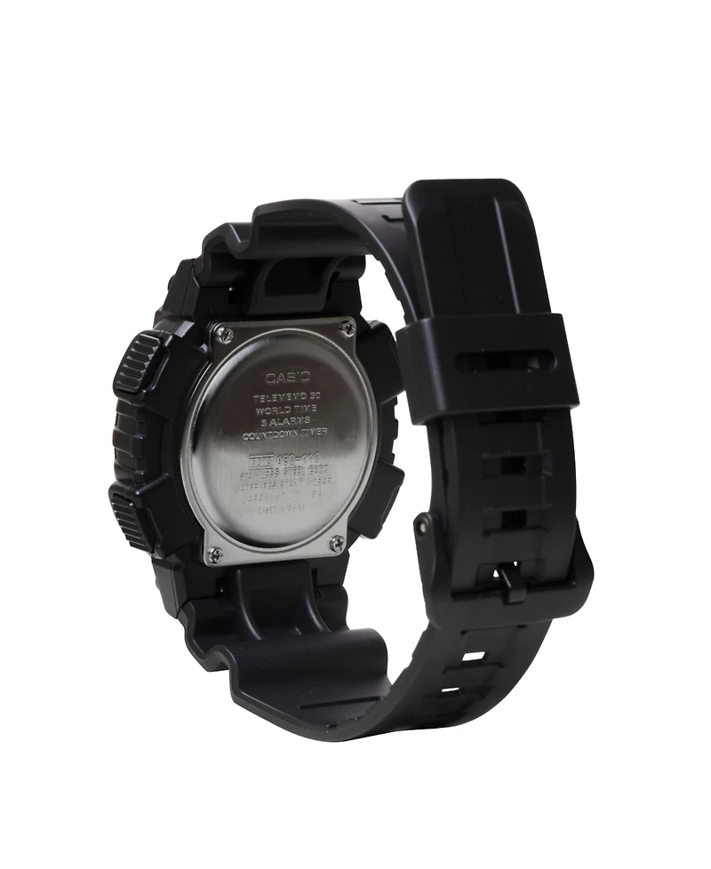 Casio Men's Black Analog Digital Resin Watch 48.2mm