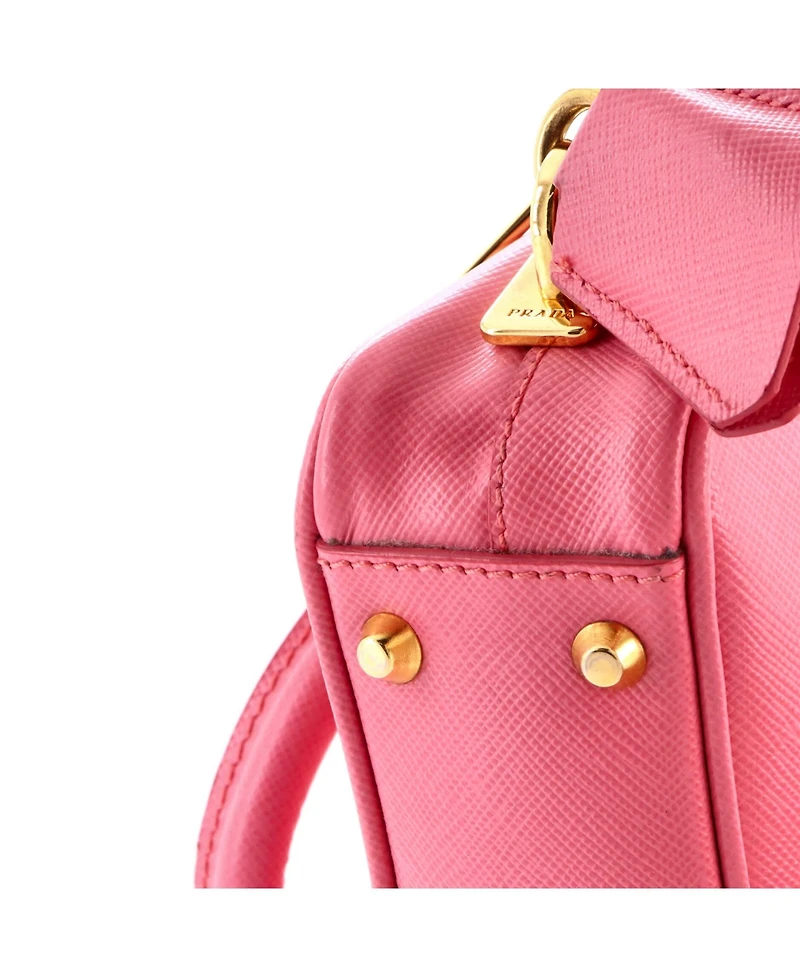 Pre-Owned Prada Mini Bauletto Bag Saffiano Leather