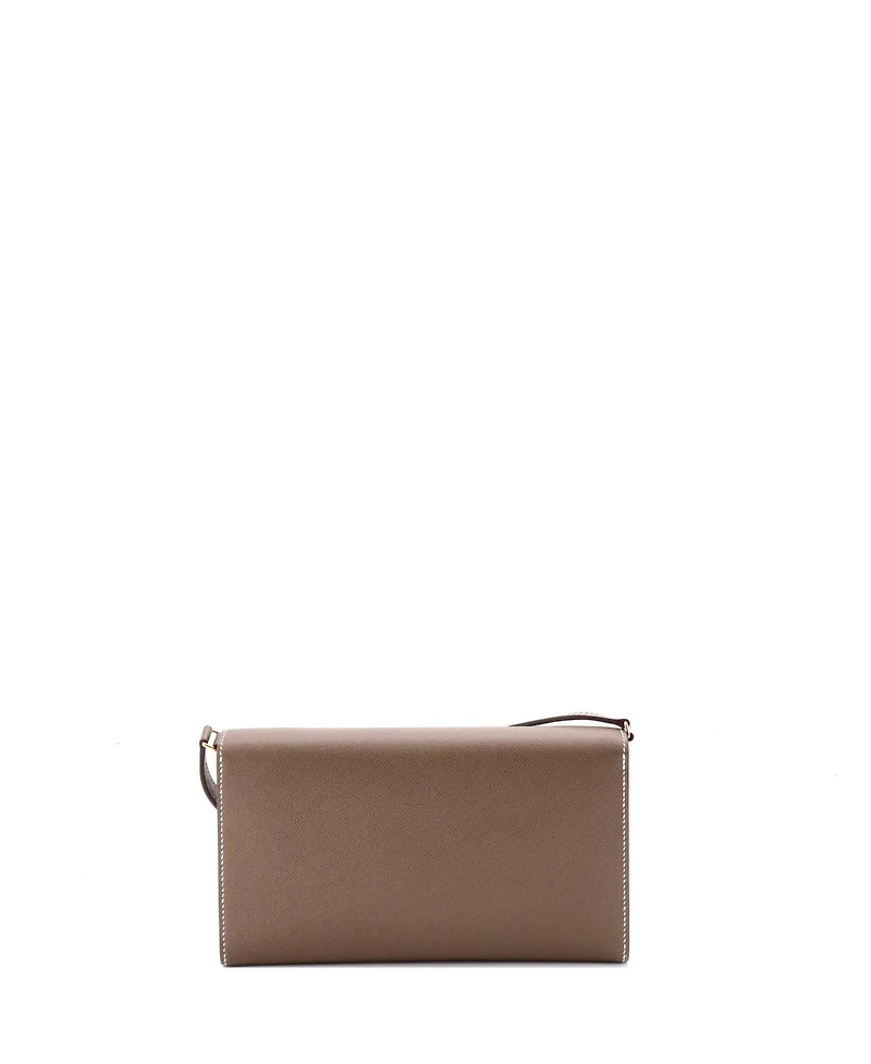 Pre-Owned HERMES Charniere To Go Pouch Madame