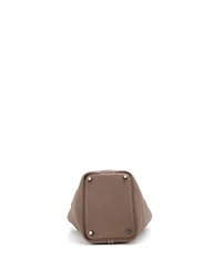 Pre-Owned Hermes Pm Monochrome Picotin Lock Bag Clemence