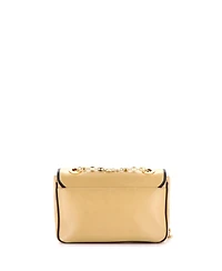 Pre-Owned Gucci Small Marina Chain Flap Bag Leather
