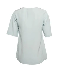 Pre-Owned Dolce & Gabbana Women's Printed Silk Top