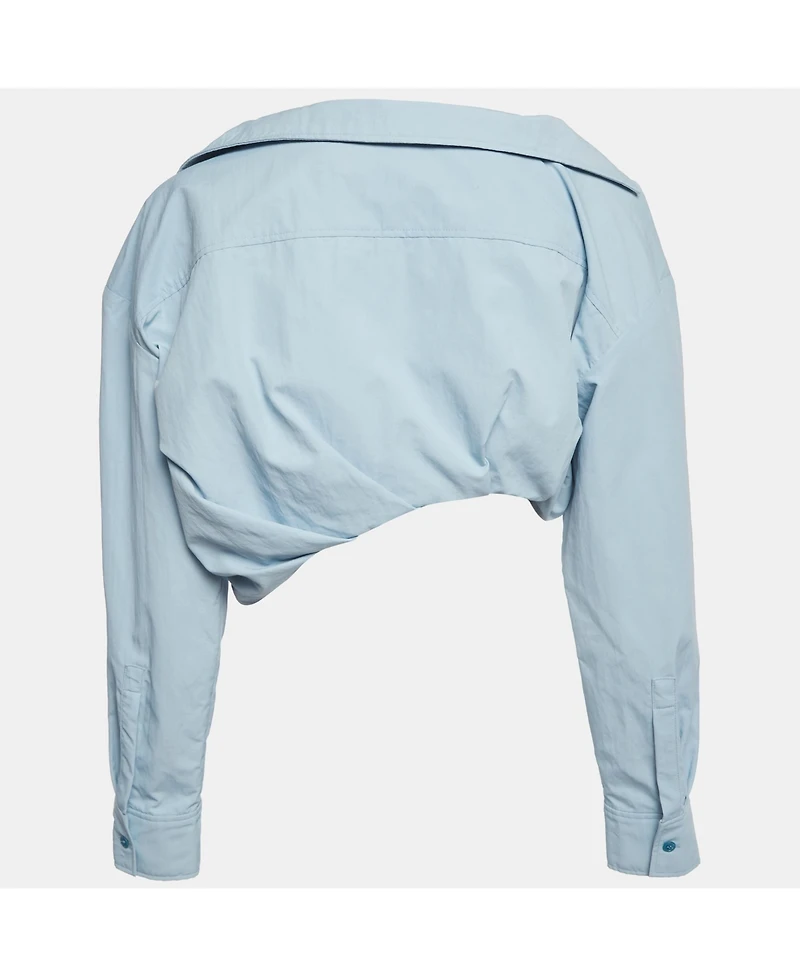 Pre-Owned Jacquemus Women's Cotton Cropped Shirt