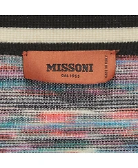 Pre-Owned Missoni Women's Striped Stretch Knit Cardigan