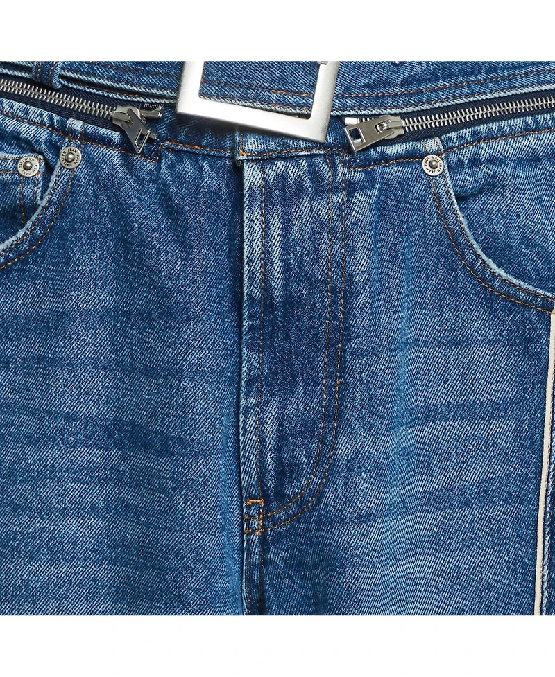 Pre-Owned Jean Paul Gaultier Women's Denim Belted Set