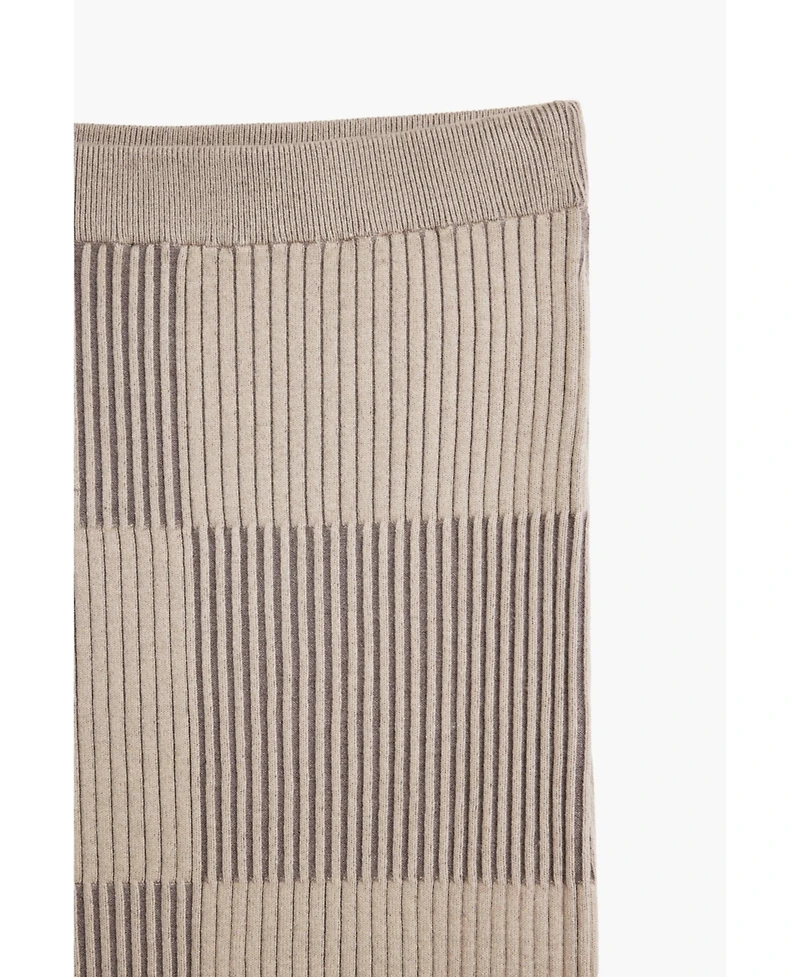 Desigual Women's Long ribbed skirt