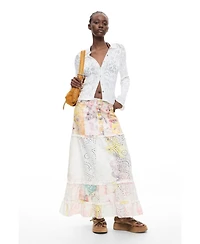 Desigual Women's Floral printed skirt