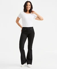 Style & Co Women's Shaping Pull-On Bootcut Jeans, Macy's Exclusive