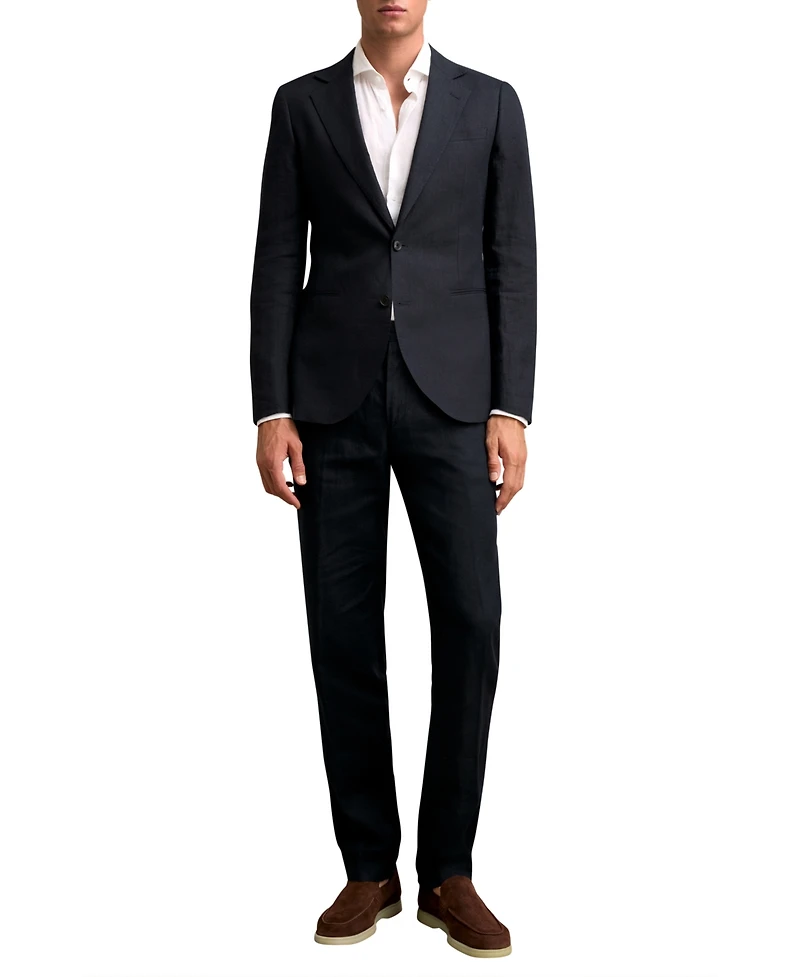 Reiss Men's Kin Tailored-Fit Linen Pants