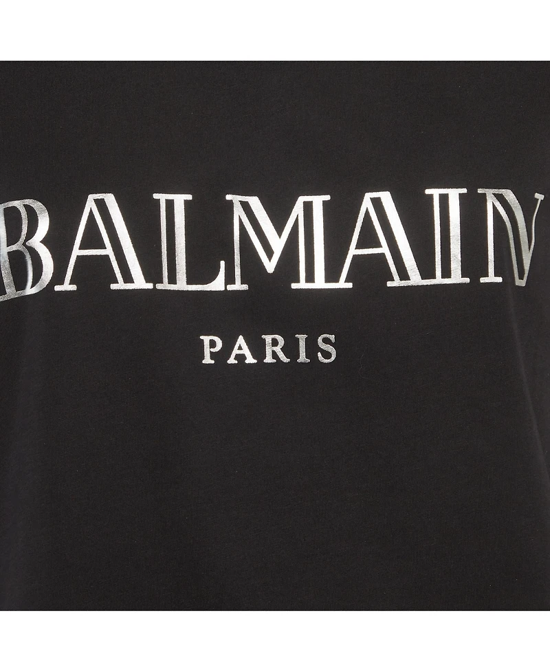 Pre-Owned Balmain Women's Logo Print Jersey Tank Top