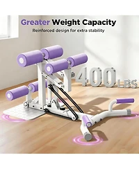 Fed Fitness Squat Machine for Women, Adjustable Glute Trainer, 400LBS Home Gym Equipment