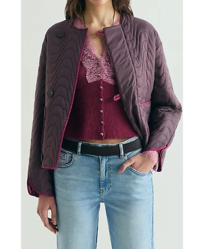 Scalpers Women's Reversible Padded Jacket