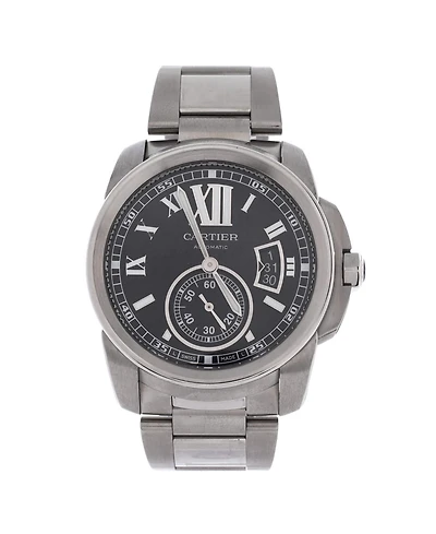 Pre-Owned Cartier Calibre de Cartier Automatic Watch in Stainless Steel 42mm