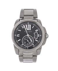 Pre-Owned Cartier Calibre de Cartier Automatic Watch in Stainless Steel 42mm