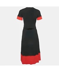 Pre-Owned Alexander Mcqueen Women's Rib Knit Skirt Set