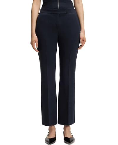 Boss by Hugo Women's Stretch Jersey Flared-Fit Pants