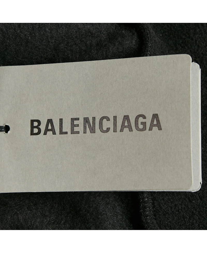 Pre-Owned Balenciaga Women's Unity Embroidered Faux Fleece Sweatshirt
