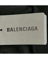 Pre-Owned Balenciaga Women's Unity Embroidered Faux Fleece Sweatshirt