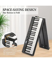 gaomon 88-Key Full Size Portable Folding Keyboard
