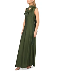 Parker Women's Sleeveless Cowl Neck Scarf-Tie Maxi Dress