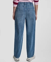 Dkny Jeans Women's Relaxed Straight-Leg