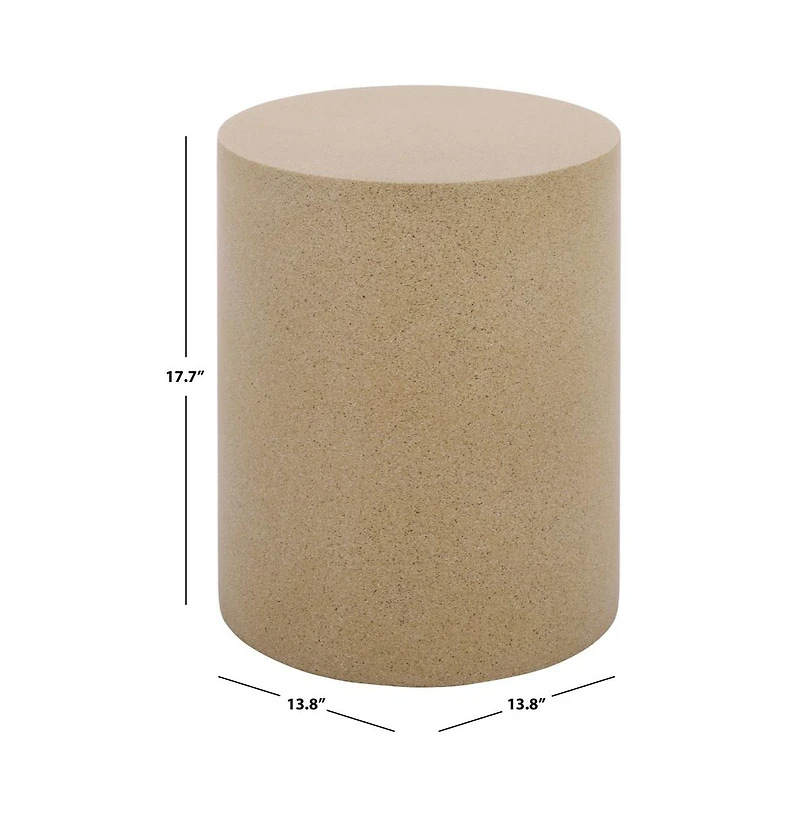 Safavieh Tina Cylinder Outdoor Accent Table