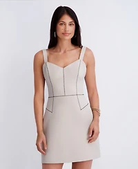 Siena Women's Sweetheart Scuba Mini Dress