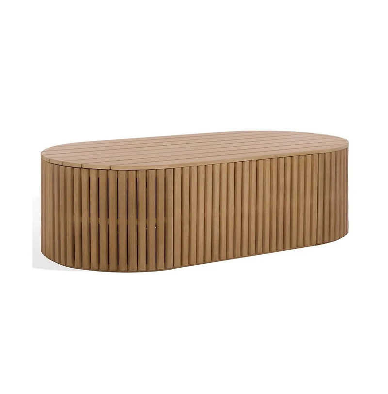 Safavieh Arielle Wood Outdoor Coffee Table