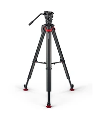 Sachtler aktiv8 Sideload Fluid Head System with flowtech75 Tripod and Mid-Level Spreader