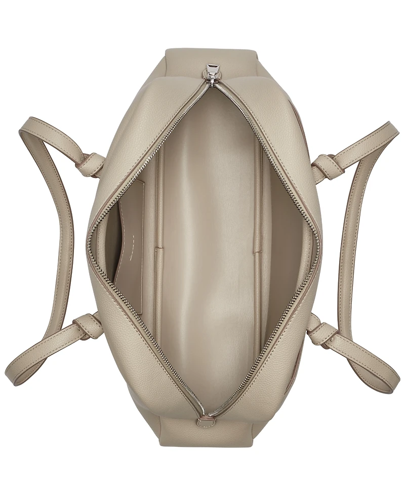 Dkny Eliza Large Bowling Zip-Top Shoulder Handbag