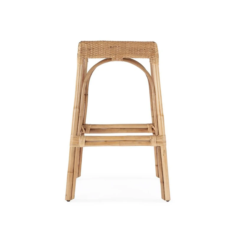 Butler Specialty Robias Rectangular Rattan Bar Stool