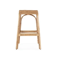 Butler Specialty Robias Rectangular Rattan Bar Stool