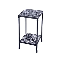 Butler Specialty Lana Resin and Bone Inlay Side Table
