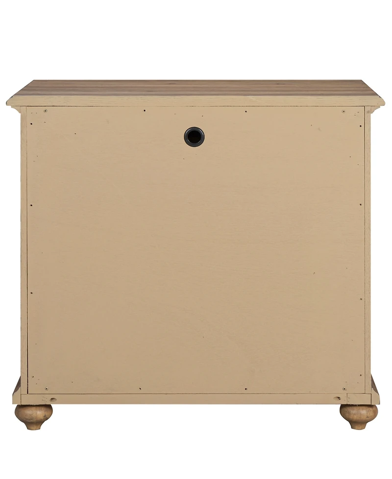 Willowmere 31" Wood Workstation Combo File Cabinet