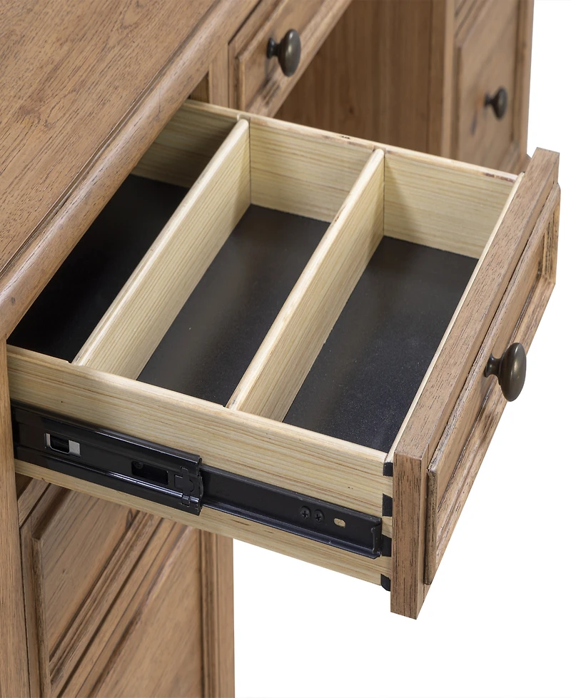 Willowmere 30" Wood Executive Desk