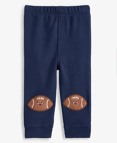 First Impressions Baby Boys' Mix & Match Football French Terry Jogger Pants, Macy's Exclusive