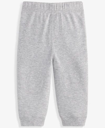 First Impressions Toddler Boys' 2T-4T Mix & Match Heathered Waffle Jogger Pants, Macy's Exclusive