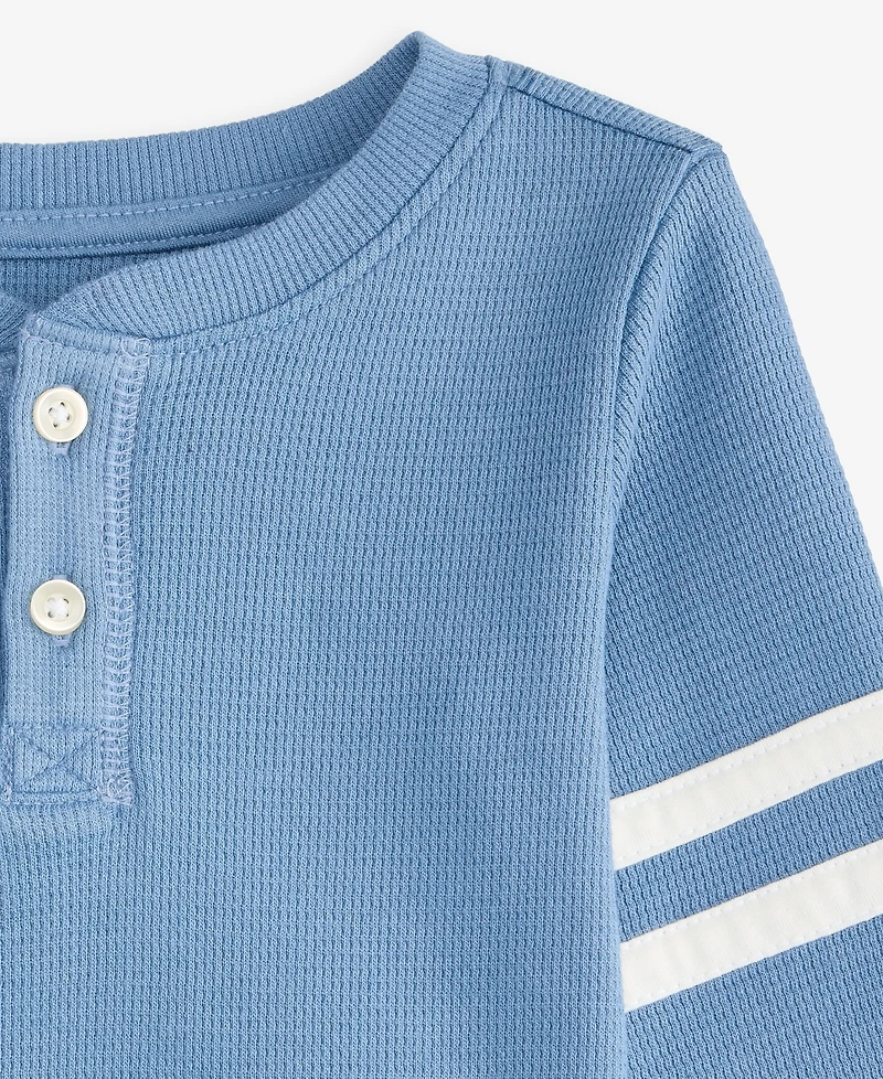 First Impressions Baby Boys' Mix & Match Long-Sleeve Retro-Stripe T-Shirt, Macy's Exclusive