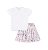 Florence Eiseman Big Girl Floral Skirt