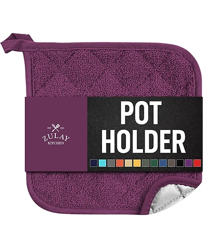 1-Pack Pot Holders for Kitchen Heat Resistant Cotton