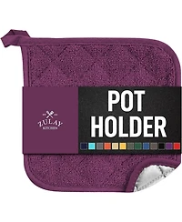 1-Pack Pot Holders for Kitchen Heat Resistant Cotton