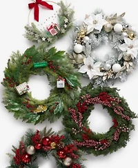 Holiday Lane Wreaths Collection Macys Exclusive