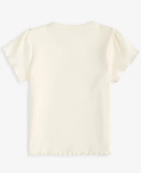 First Impressions Baby Girls' Mix & Match Short-Sleeve Bows Ribbed T-Shirt, Macy's Exclusive