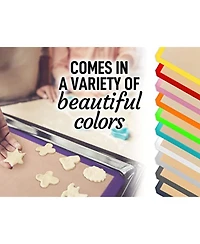 (2 Pack) Silicone Baking Mat Sheet Set - Reusable Nonstick